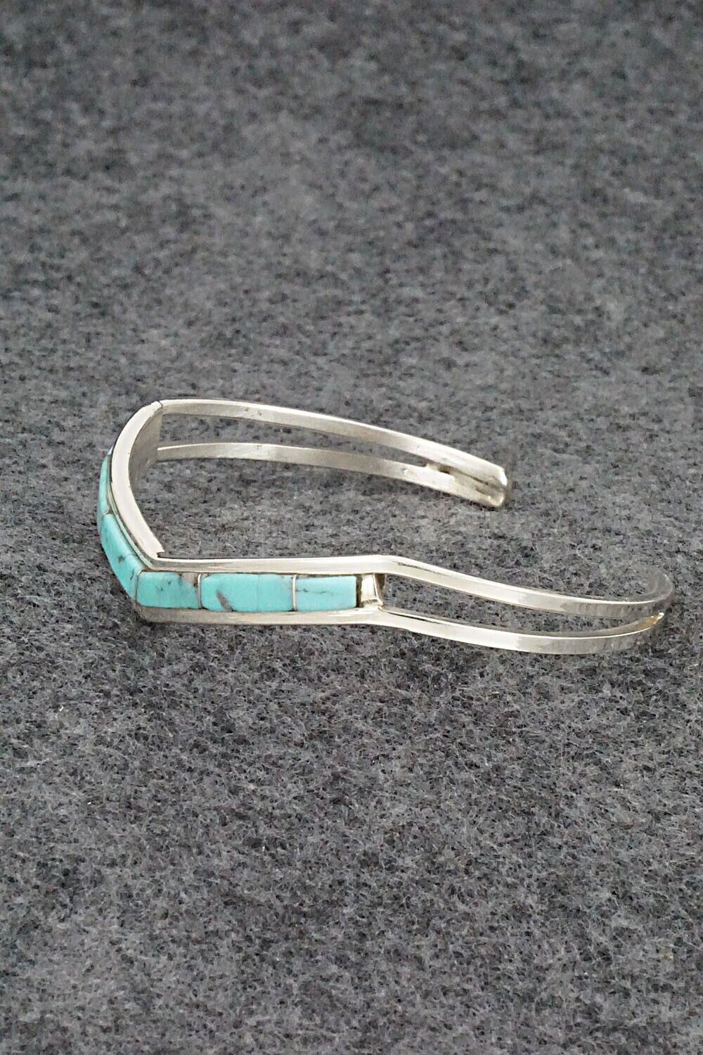 Turquoise & Sterling Silver Bracelet - Jamie Johnson