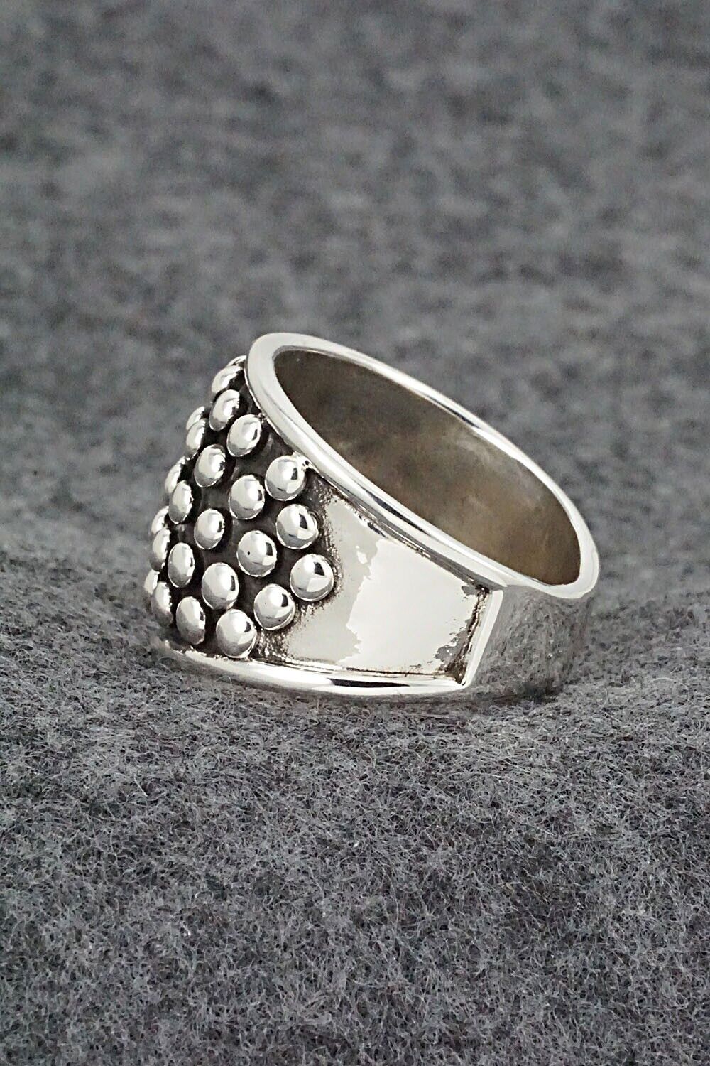 Sterling Silver Ring - Raymond Coriz - Size 9.5