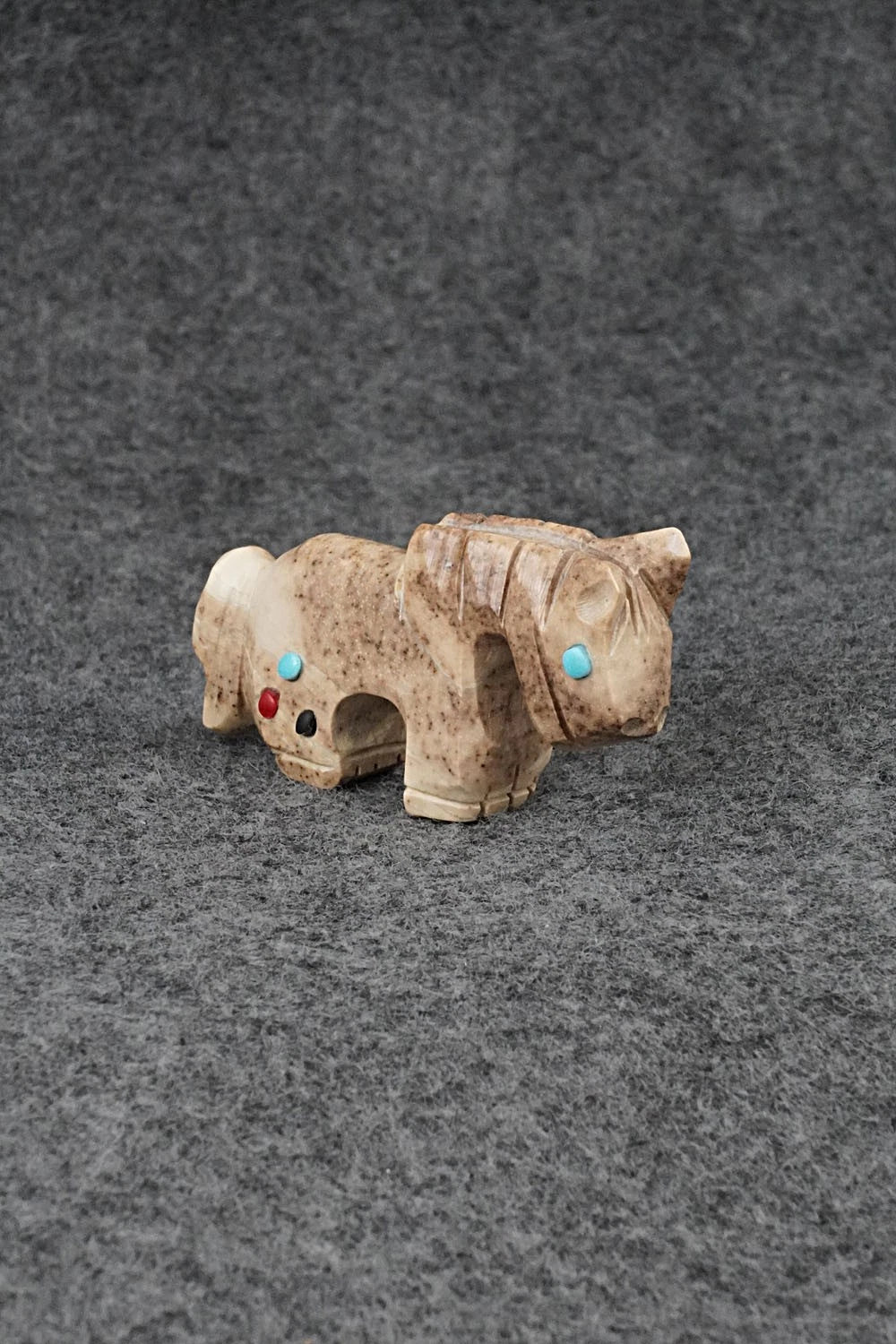 Horse Zuni Fetish Carving - Dannette Laate