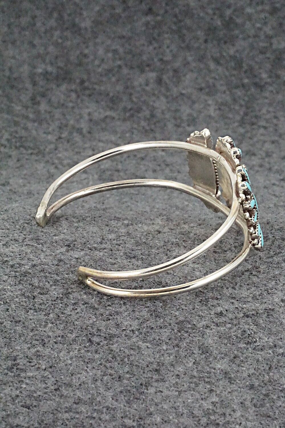Turquoise & Sterling Silver Bracelet - Judy Wallace