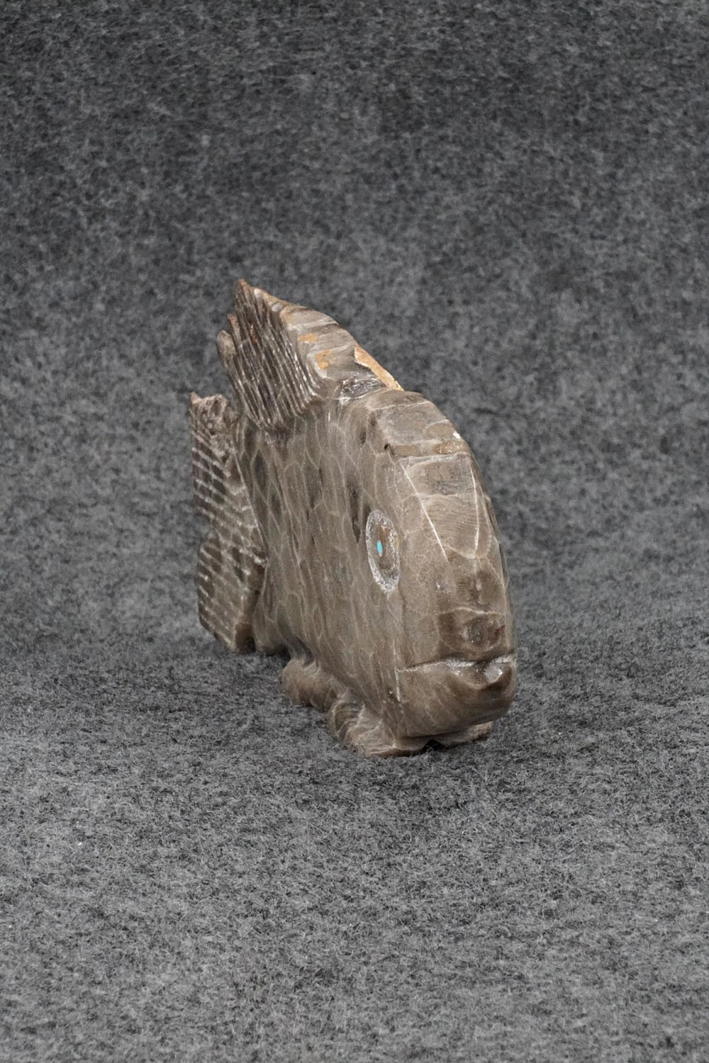 Fish Zuni Fetish Carving - Tony Mackel