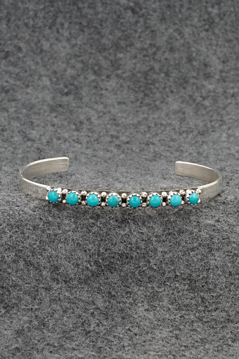 Turquoise & Sterling Silver Bracelet - Gaynell Parker