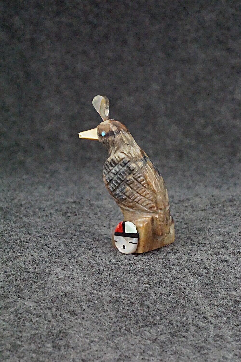 Quail Zuni Fetish Carving - Darrin Boone