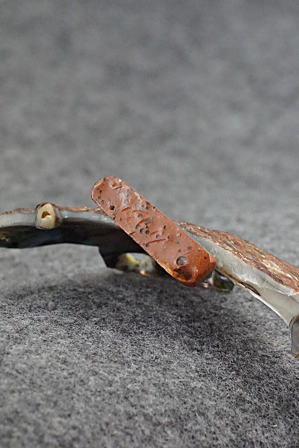 Swordfish Zuni Fetish Carving - Donovan Laiwakete