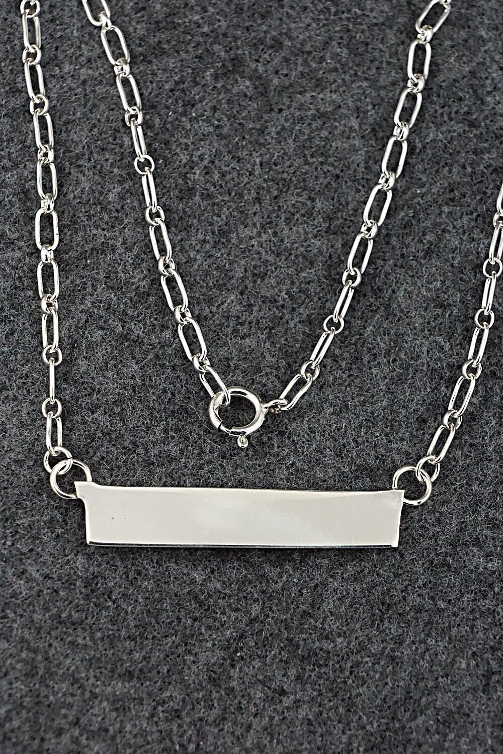 Turquoise & Sterling Silver Necklace - Glennetta Luna