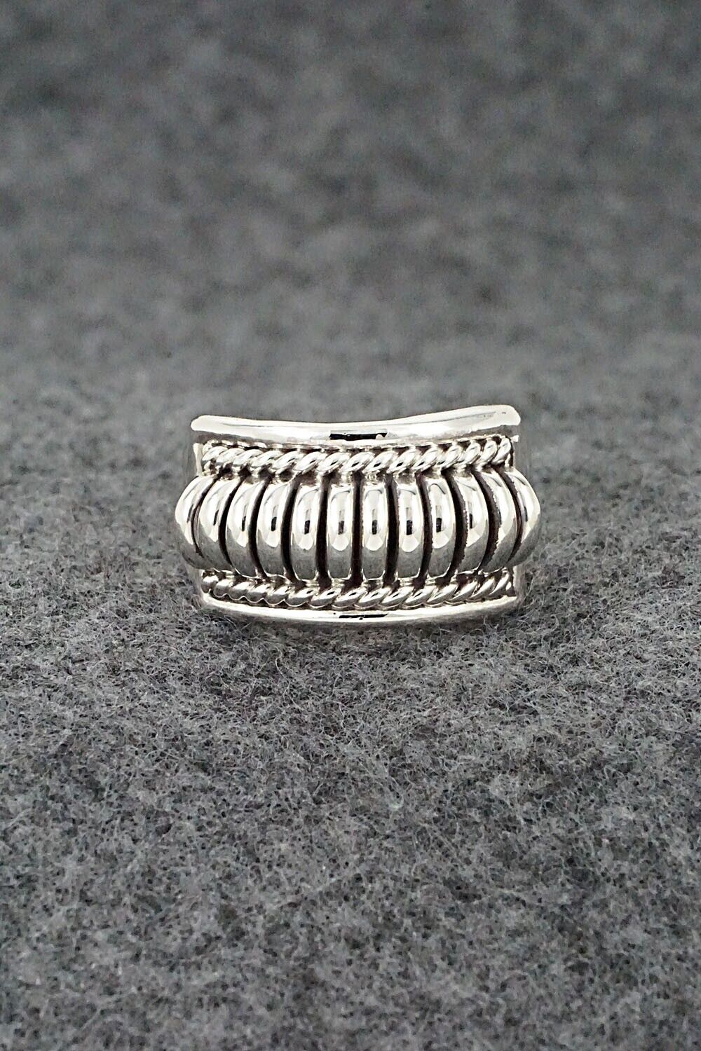 Sterling Silver Ring - Thomas Charley - Size 8.5