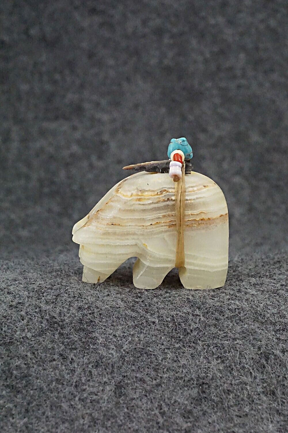 Bear Zuni Fetish Carving - Douglas Martza