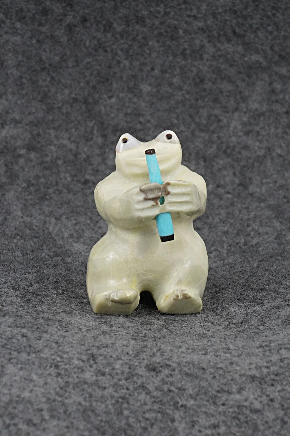 Frog Zuni Fetish Carving - Freddie Leekya