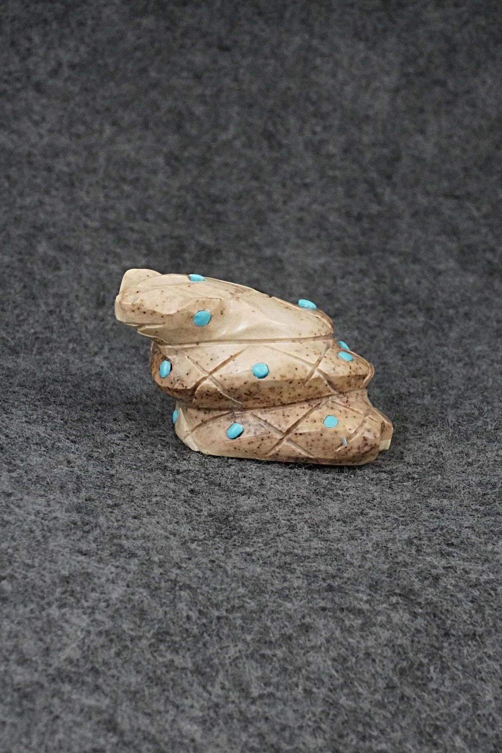 Rattlesnake Zuni Fetish Carving - Dannette Laate