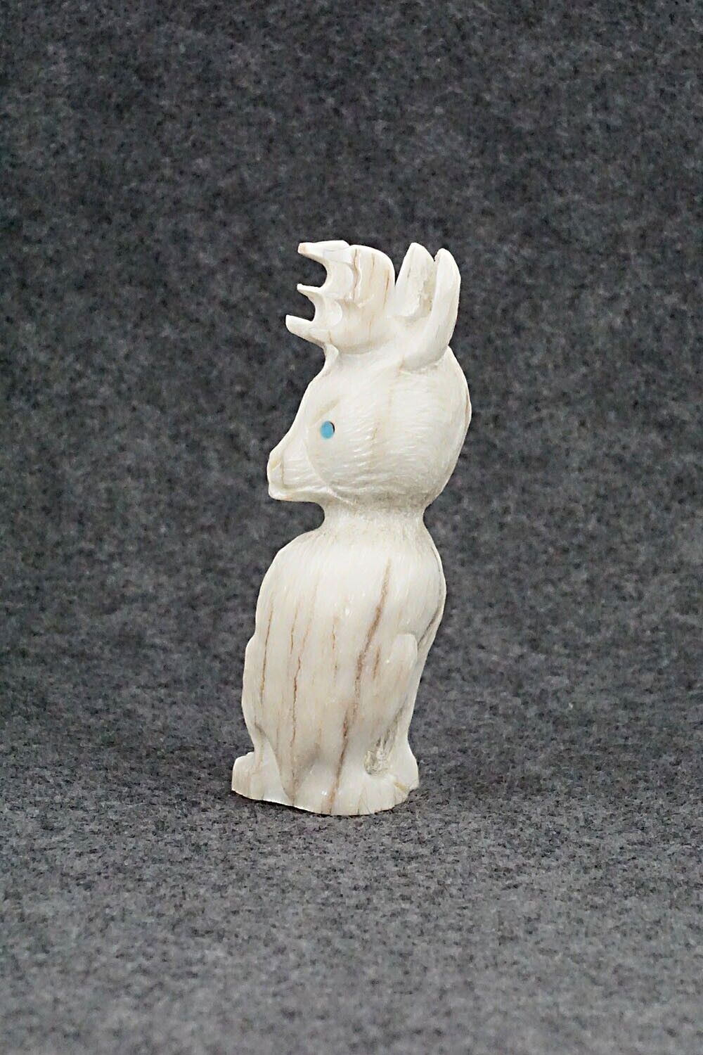 Jackalope Zuni Fetish Carving - Chris Peina