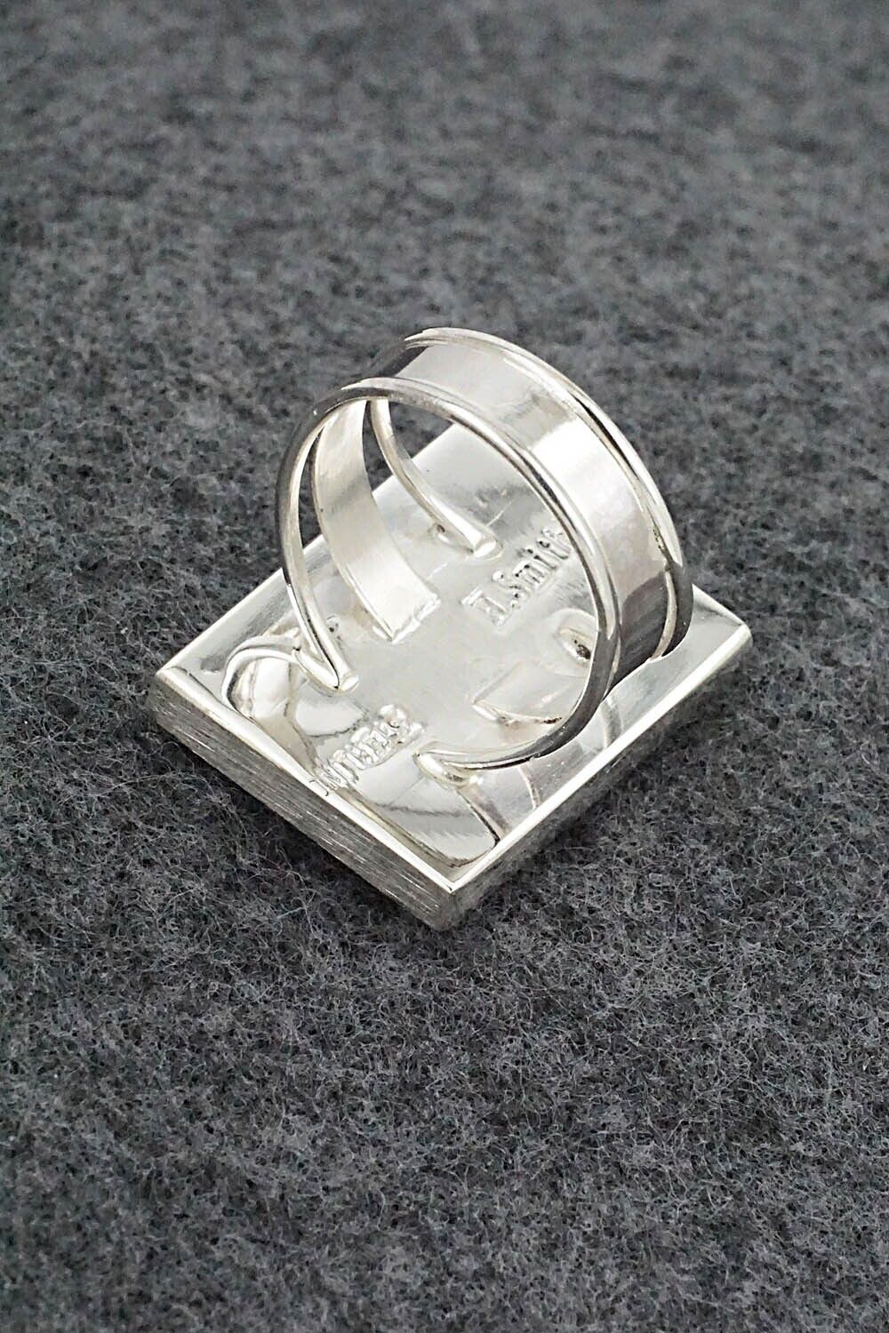 Spiny Oyster & Sterling Silver Ring - Harold Smith - Size 7.5
