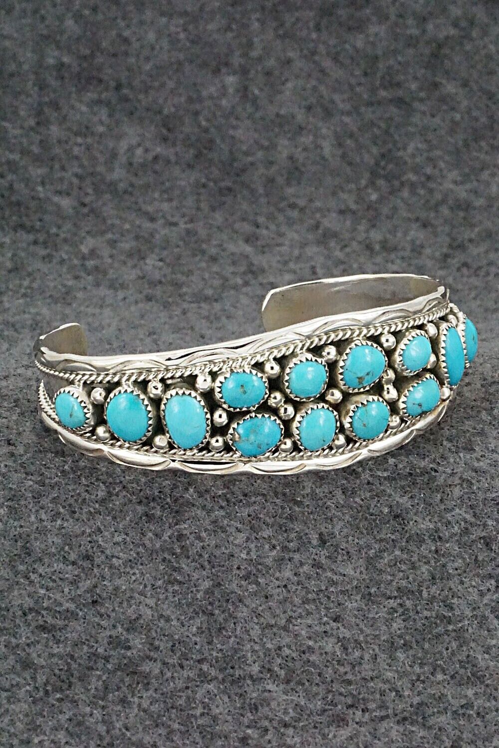 Turquoise & Sterling Silver Bracelet - Anita Whitegoat