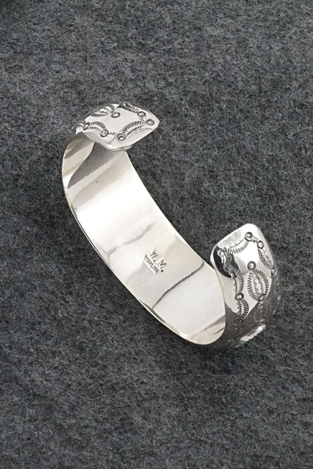 Turquoise & Sterling Silver Bracelet - Wilbert Muskett Sr.