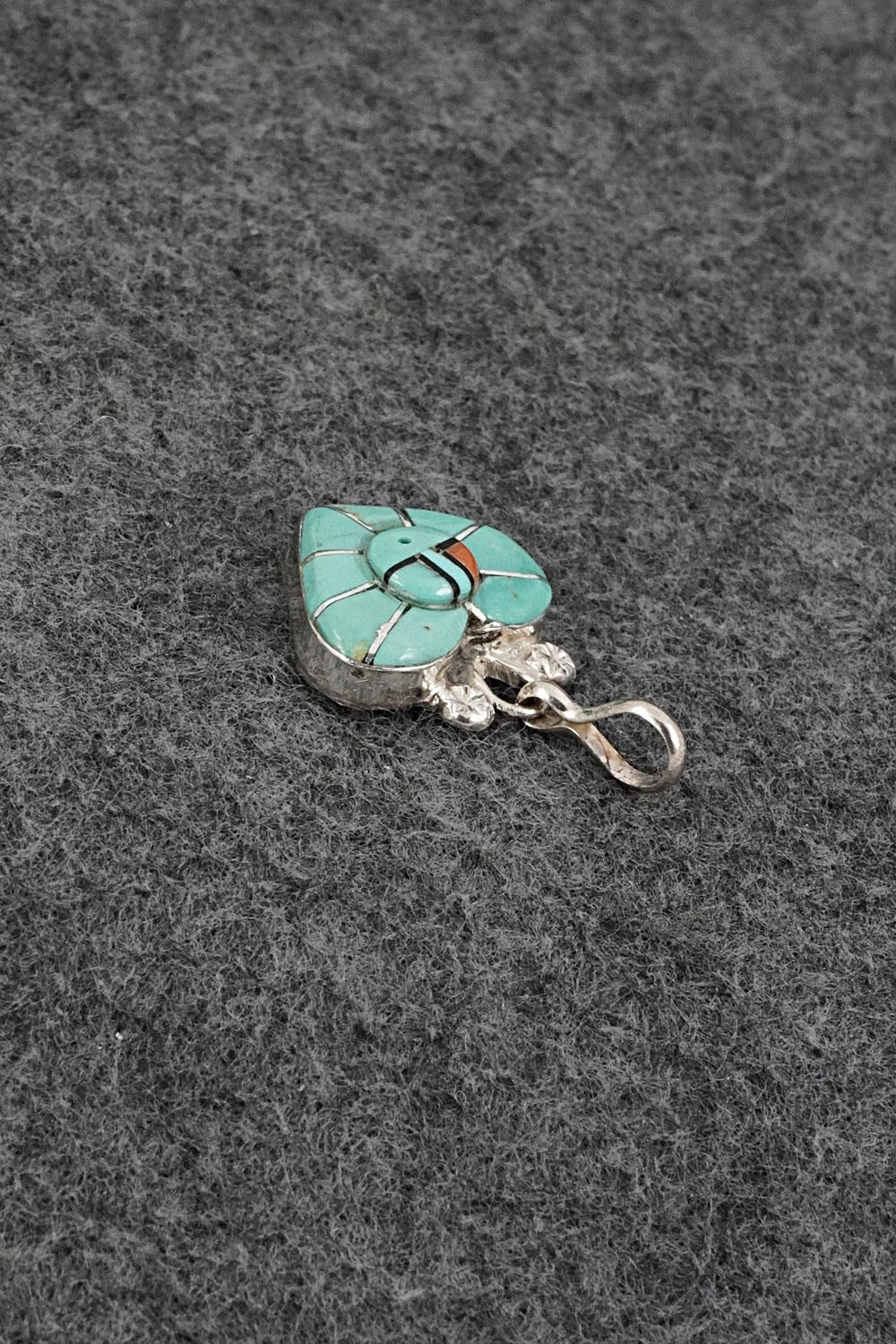 Multi-Stone & Sterling Silver Pendant - Ola Eriacho