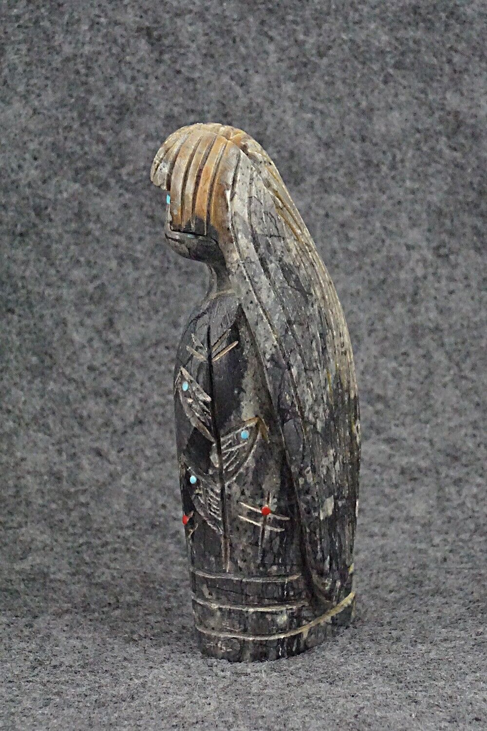 Corn Maiden Zuni Fetish Carving - Douglas Martza