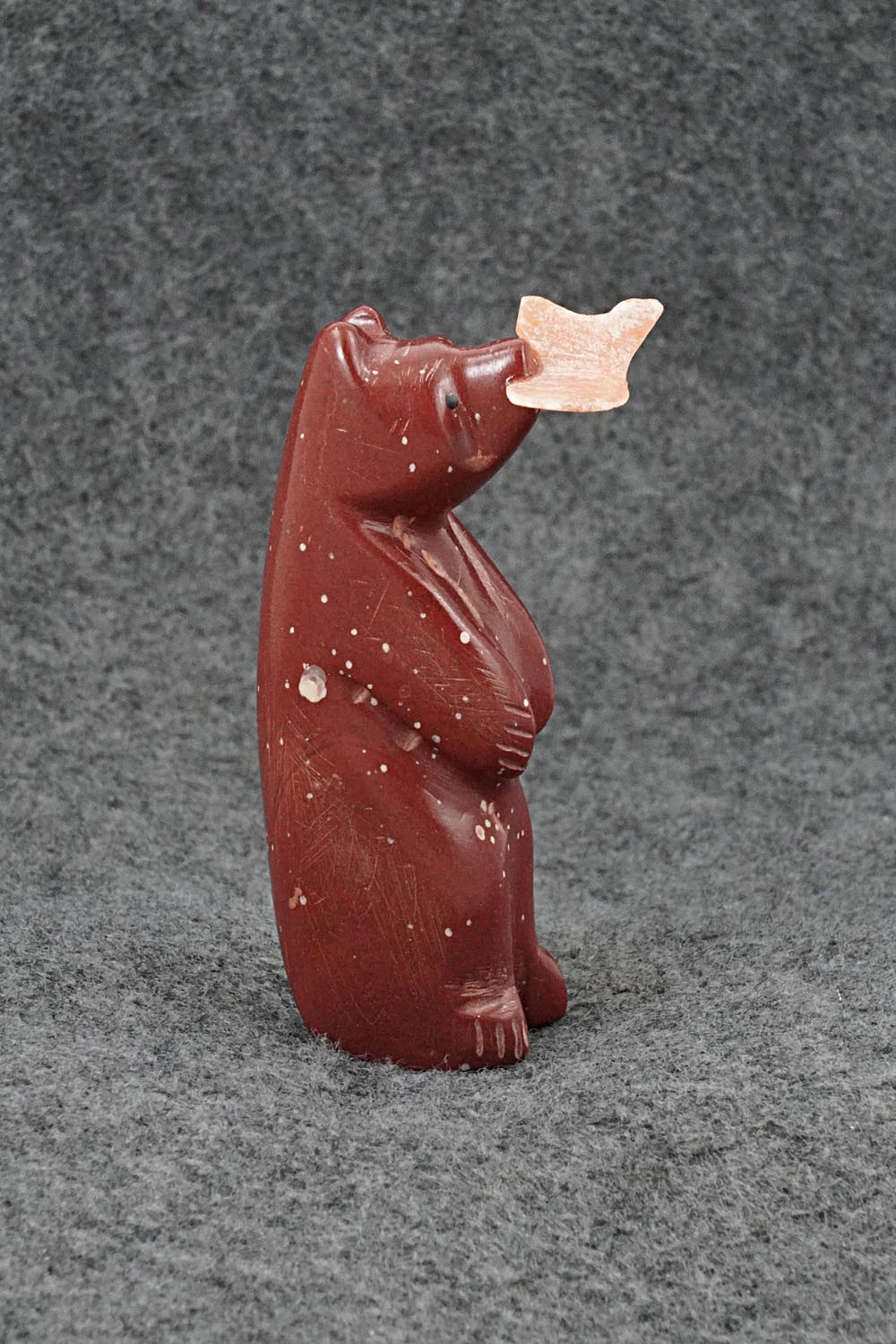 Bear Zuni Fetish Carving - Justin Red Elk