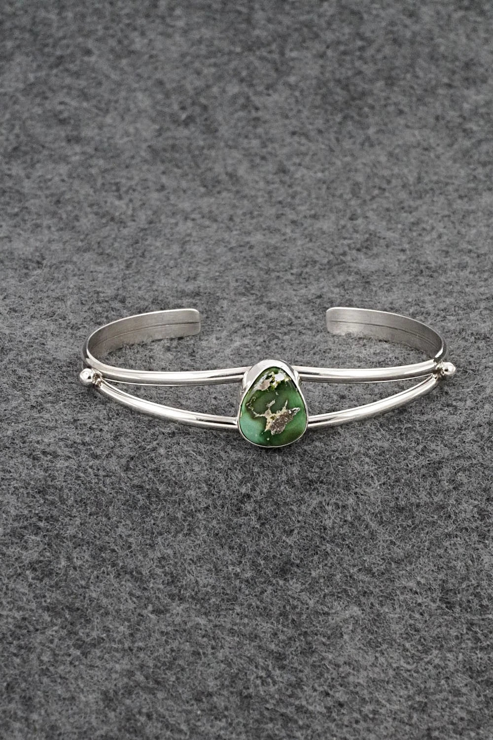 Turquoise & Sterling Silver Bracelet - Rosemary Saunders