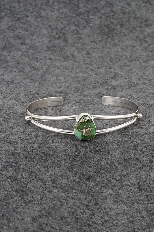 Turquoise & Sterling Silver Bracelet - Rosemary Saunders