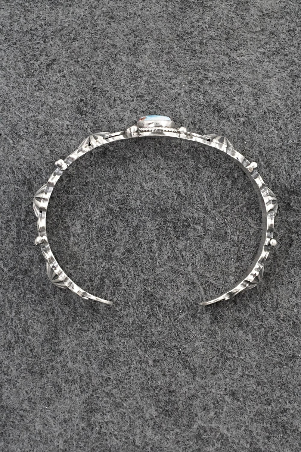 Turquoise & Sterling Silver Bracelet - Thomas Yazzie