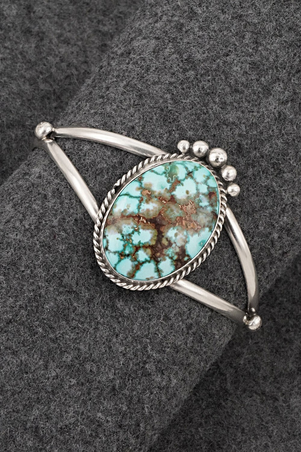 Turquoise & Sterling Silver Bracelet - Rena Begay
