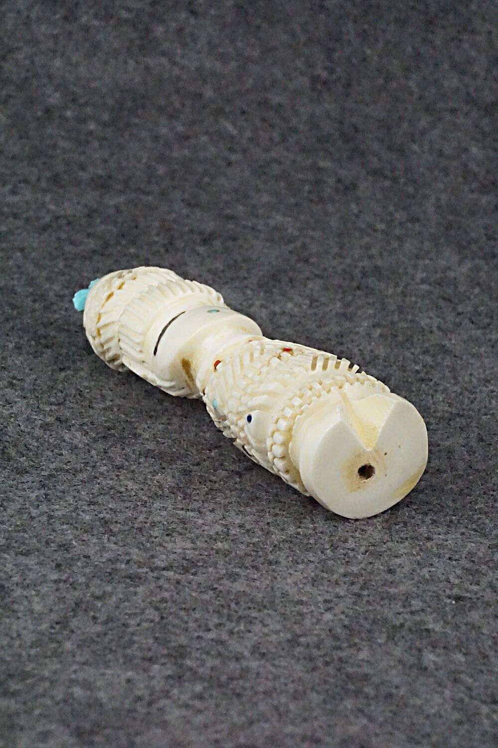 Corn Maiden Zuni Fetish Carving - Carl Etsate