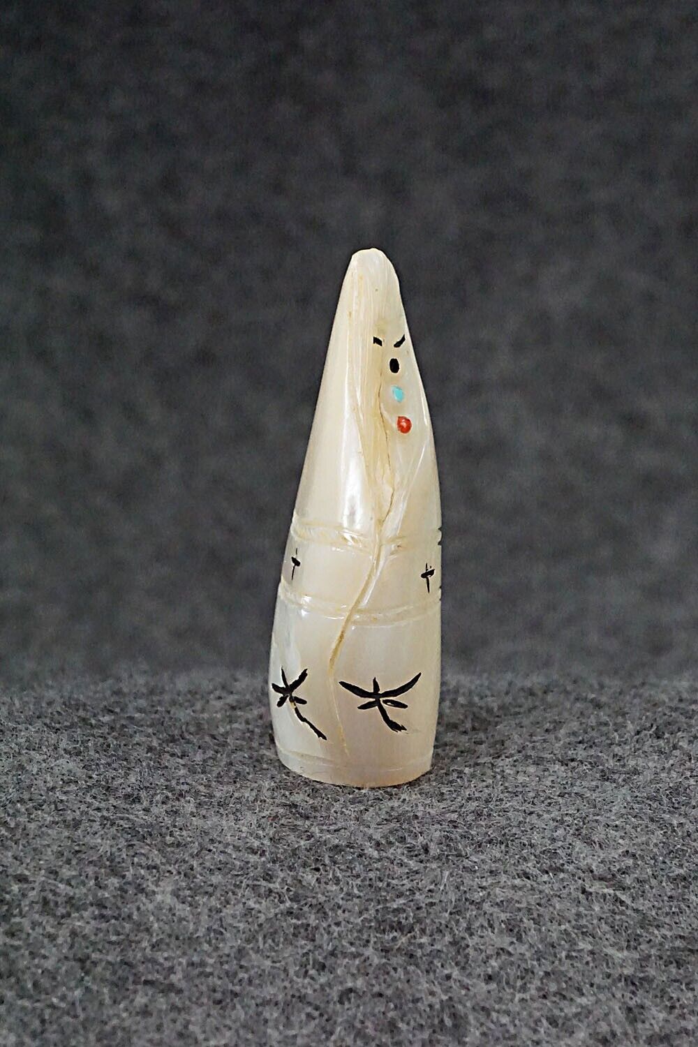 Corn Maiden Zuni Fetish Carving - Sandra Quandelacy