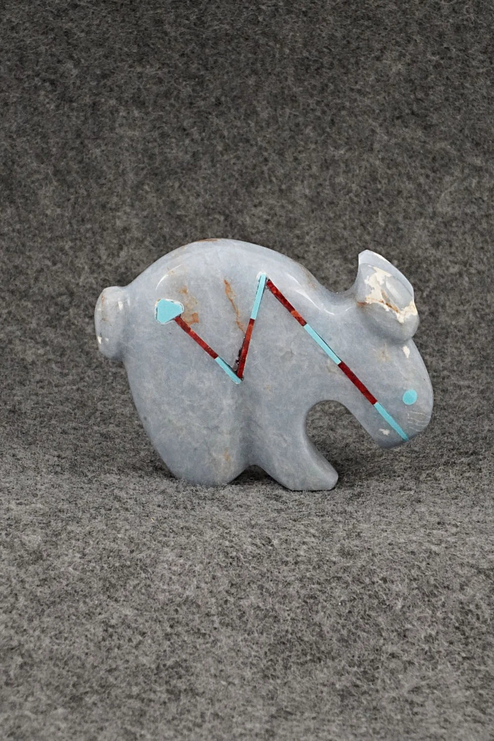 Rabbit Zuni Fetish Carving - Kenric Laiwakete