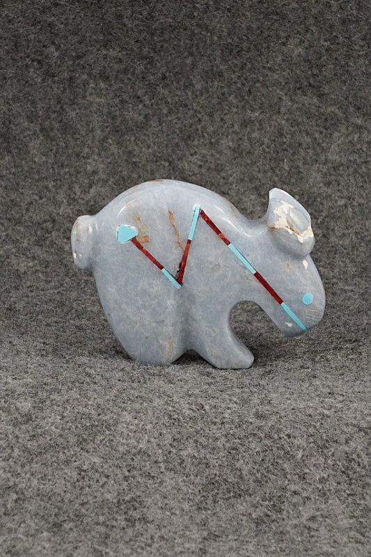 Rabbit Zuni Fetish Carving - Kenric Laiwakete