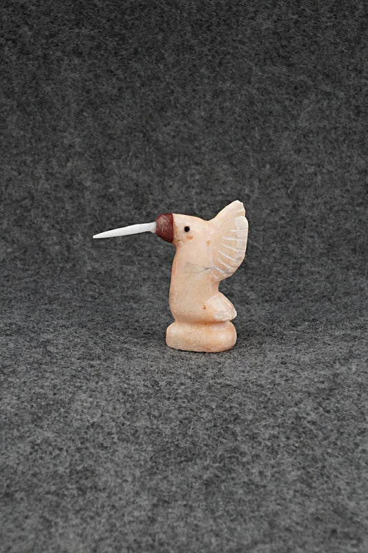 Hummingbird Zuni Fetish Carving - Justin Red Elk