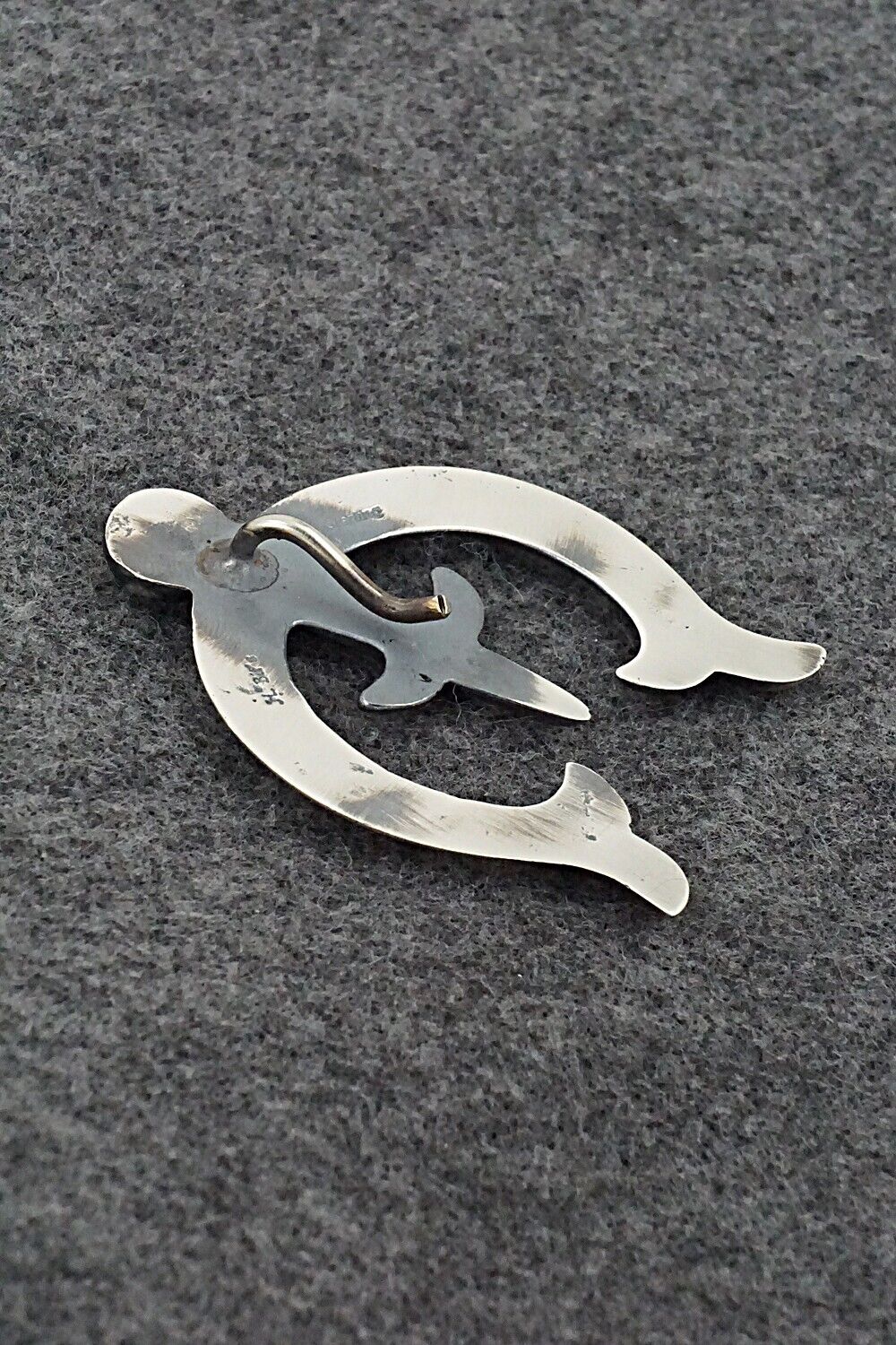 Sterling Silver Naja Pendant - Harrison Bitsue