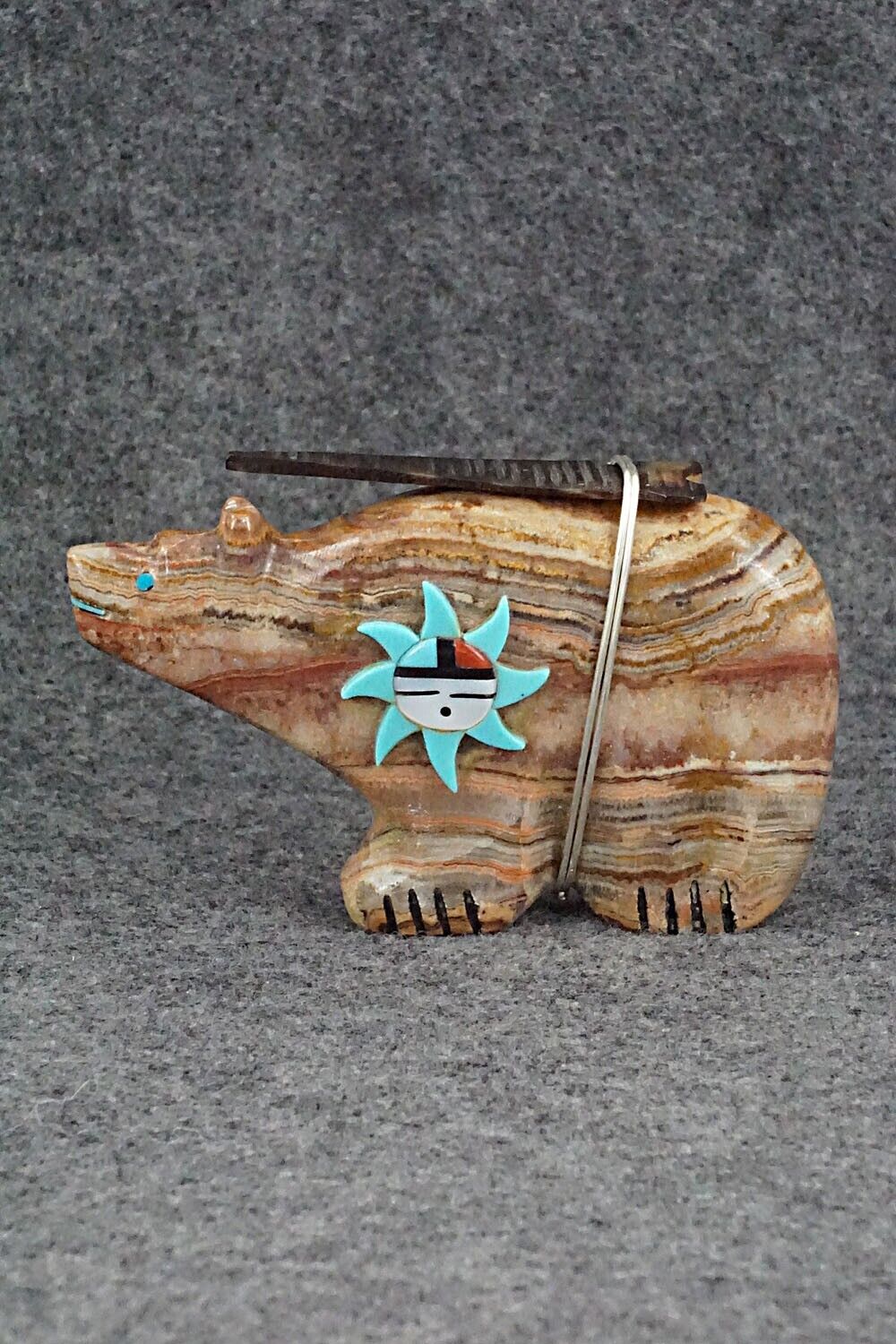Bear Zuni Fetish Carving - Darrin Boone