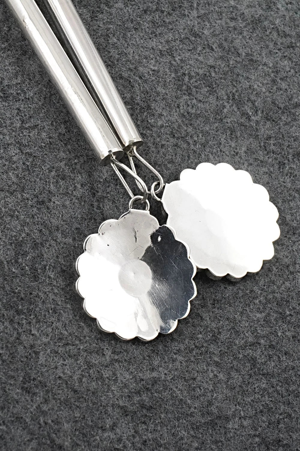 Multi-Stone & Sterling Silver Inlay Bolo Tie - April Unkestine