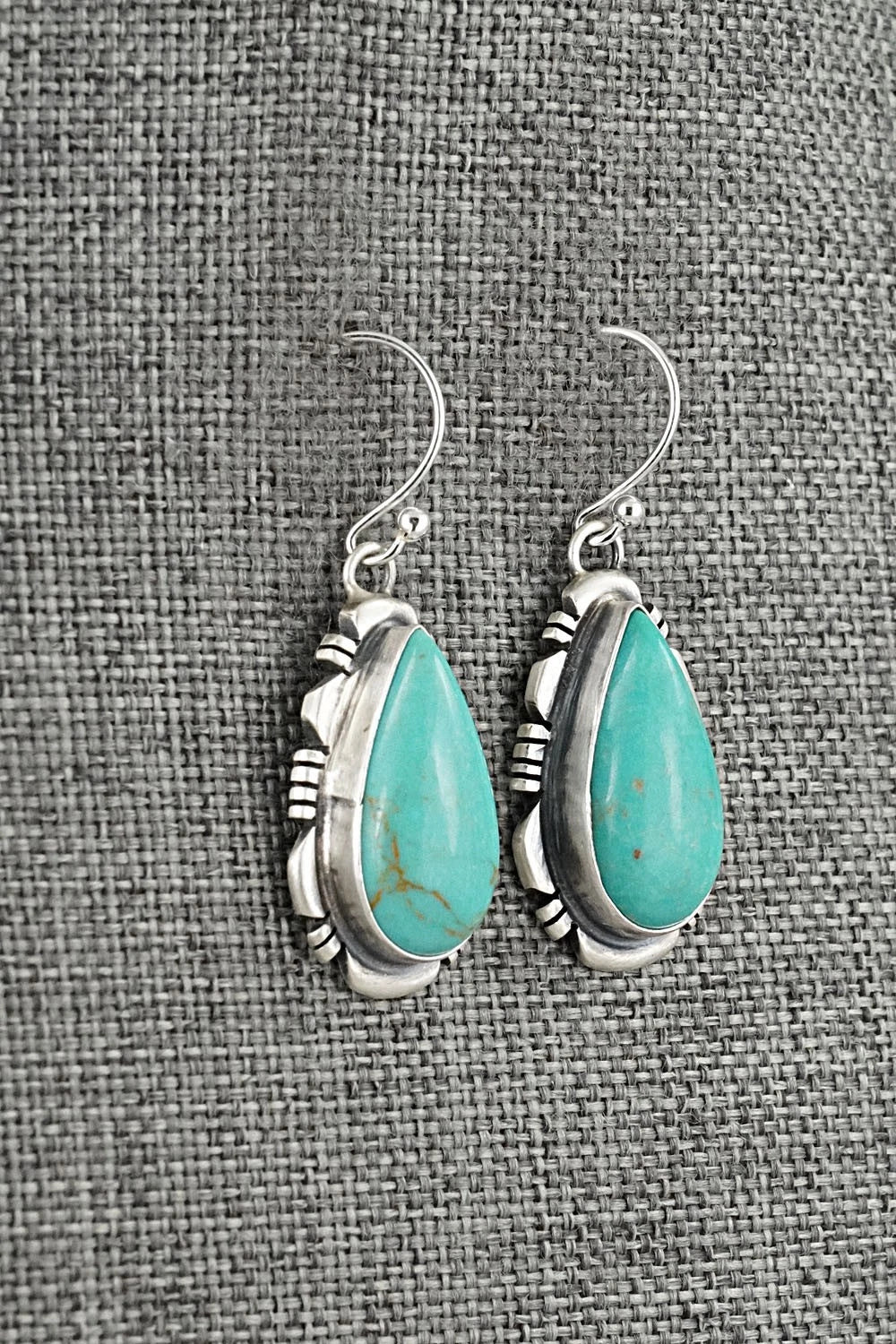 Turquoise & Sterling Silver Earrings - Thomas Francisco