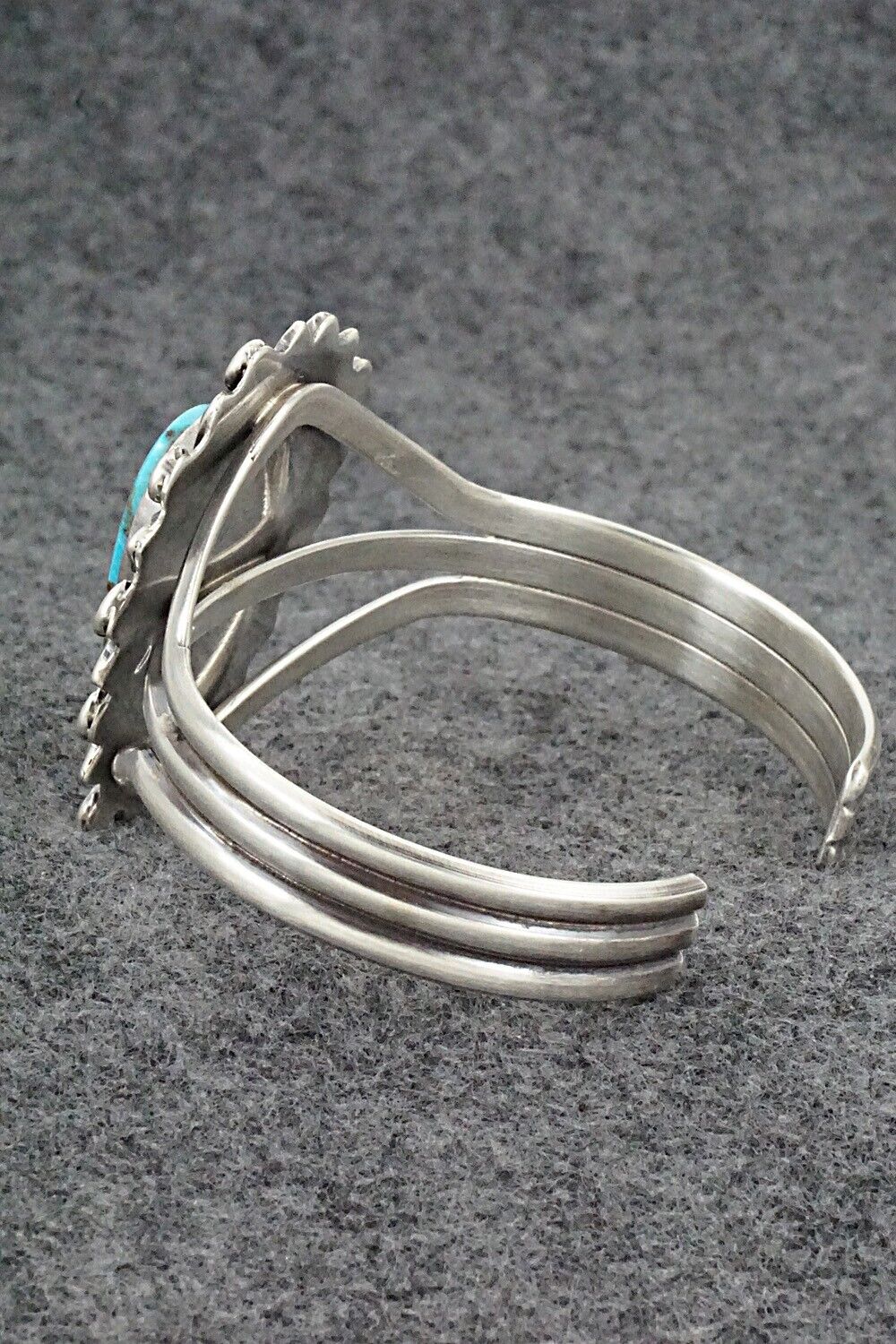 Turquoise & Sterling Silver Bracelet - Derrick Gordon