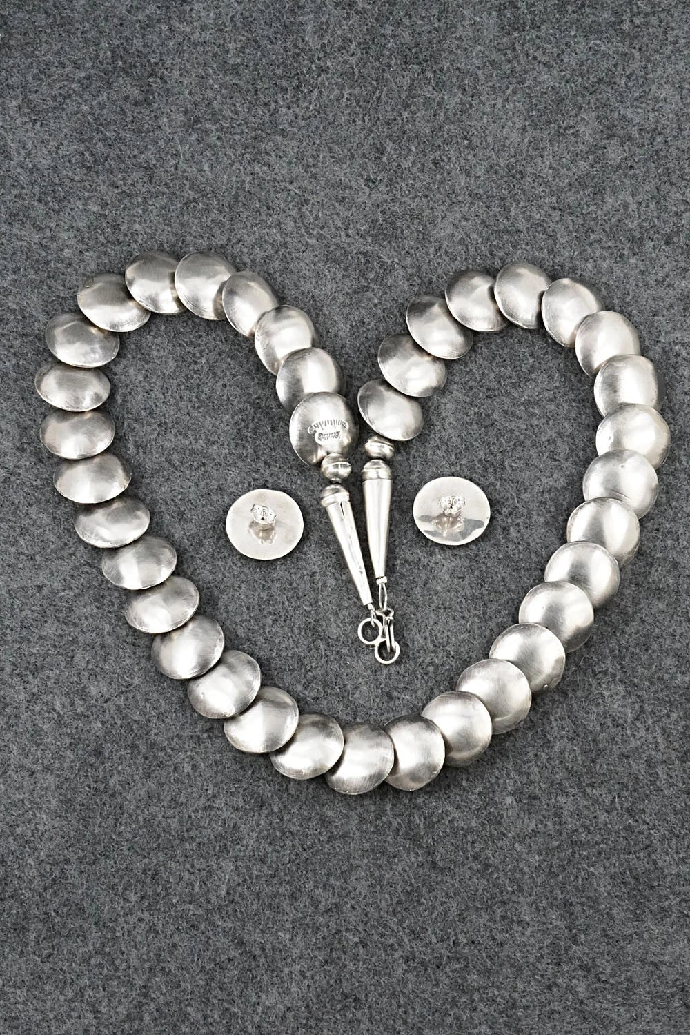 Sterling Silver Necklace and Earrings Set - Tim Thompson