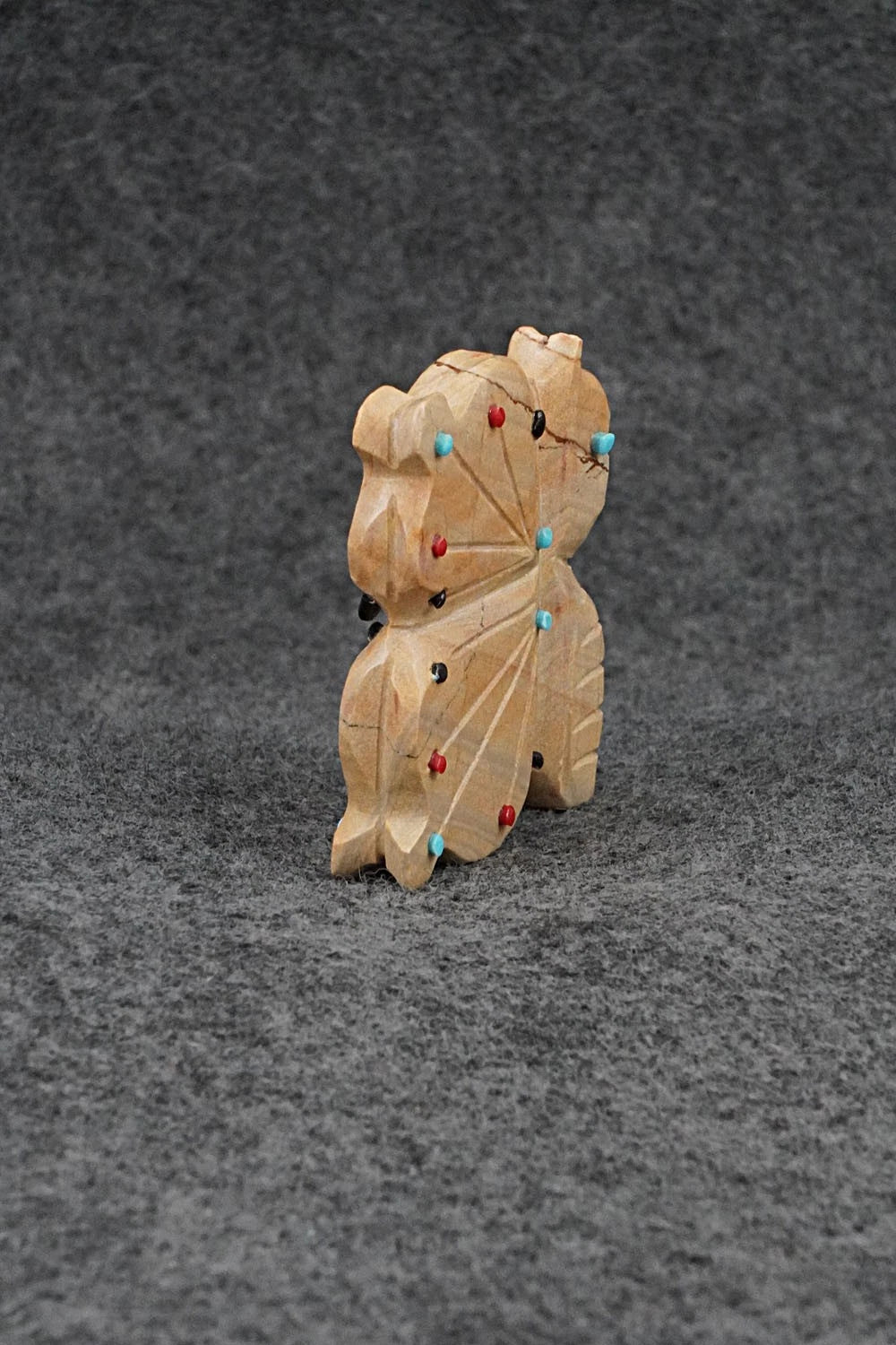 Butterfly Zuni Fetish Carving - Danette Laate