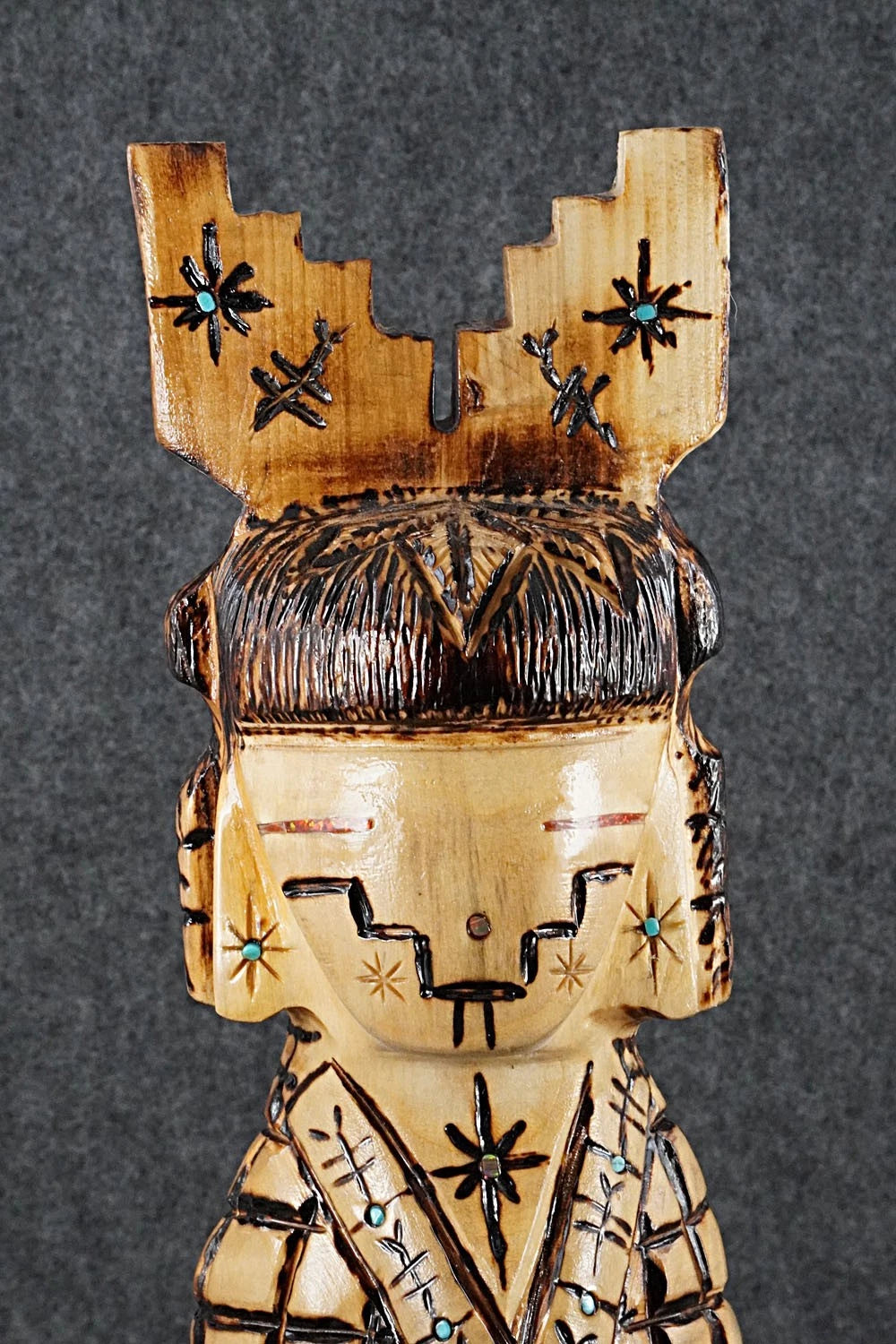 Corn Maiden Zuni Fetish Carving - Tony Mackel