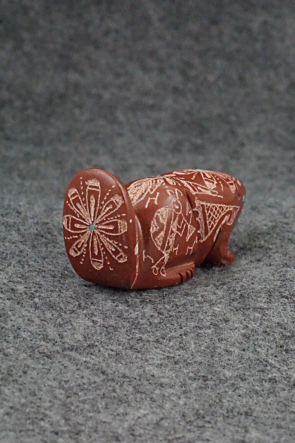 Beaver Zuni Fetish Carving - Adrian Cachini