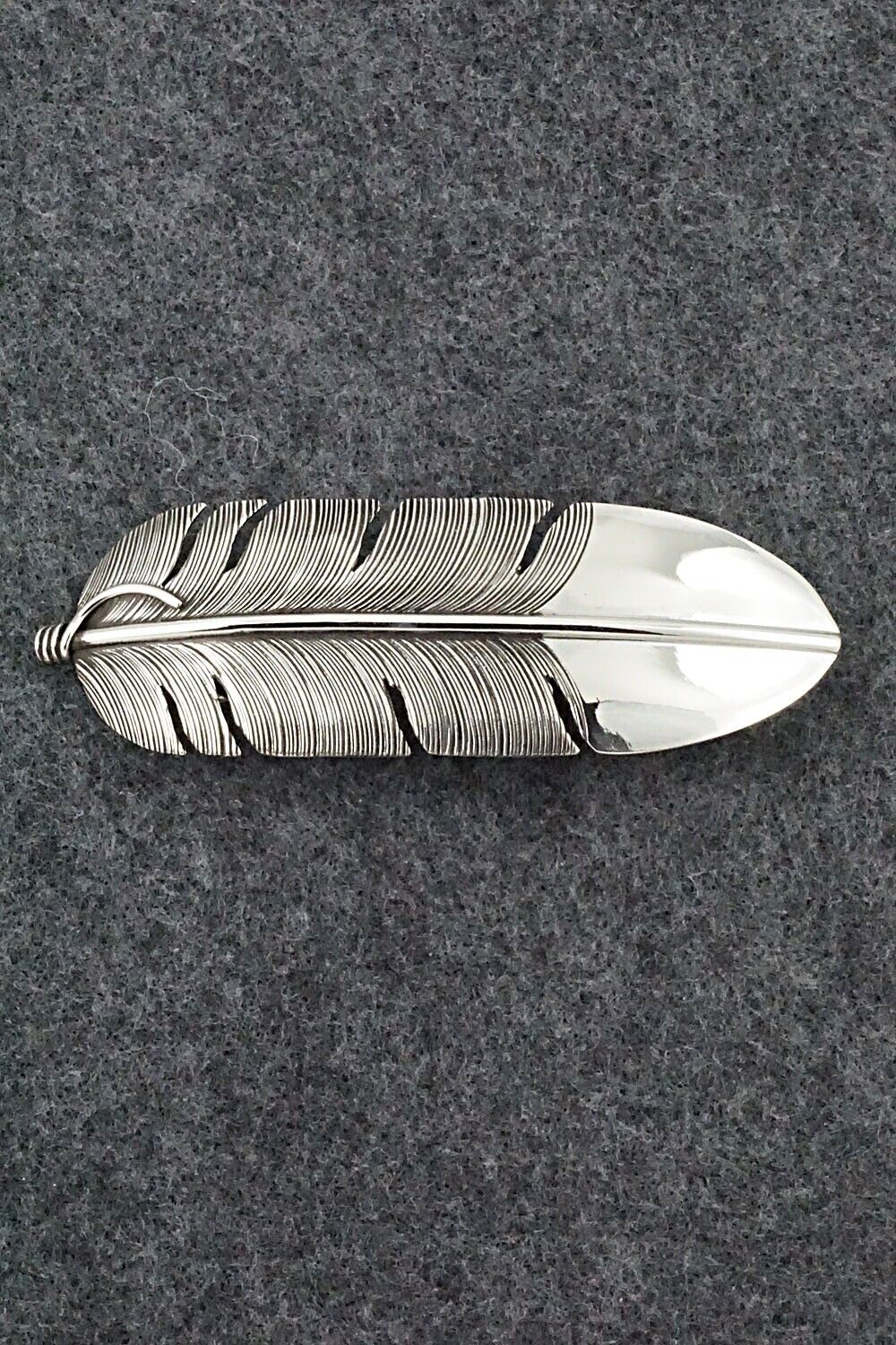 Sterling Silver Hair Barrette - Lena Platero