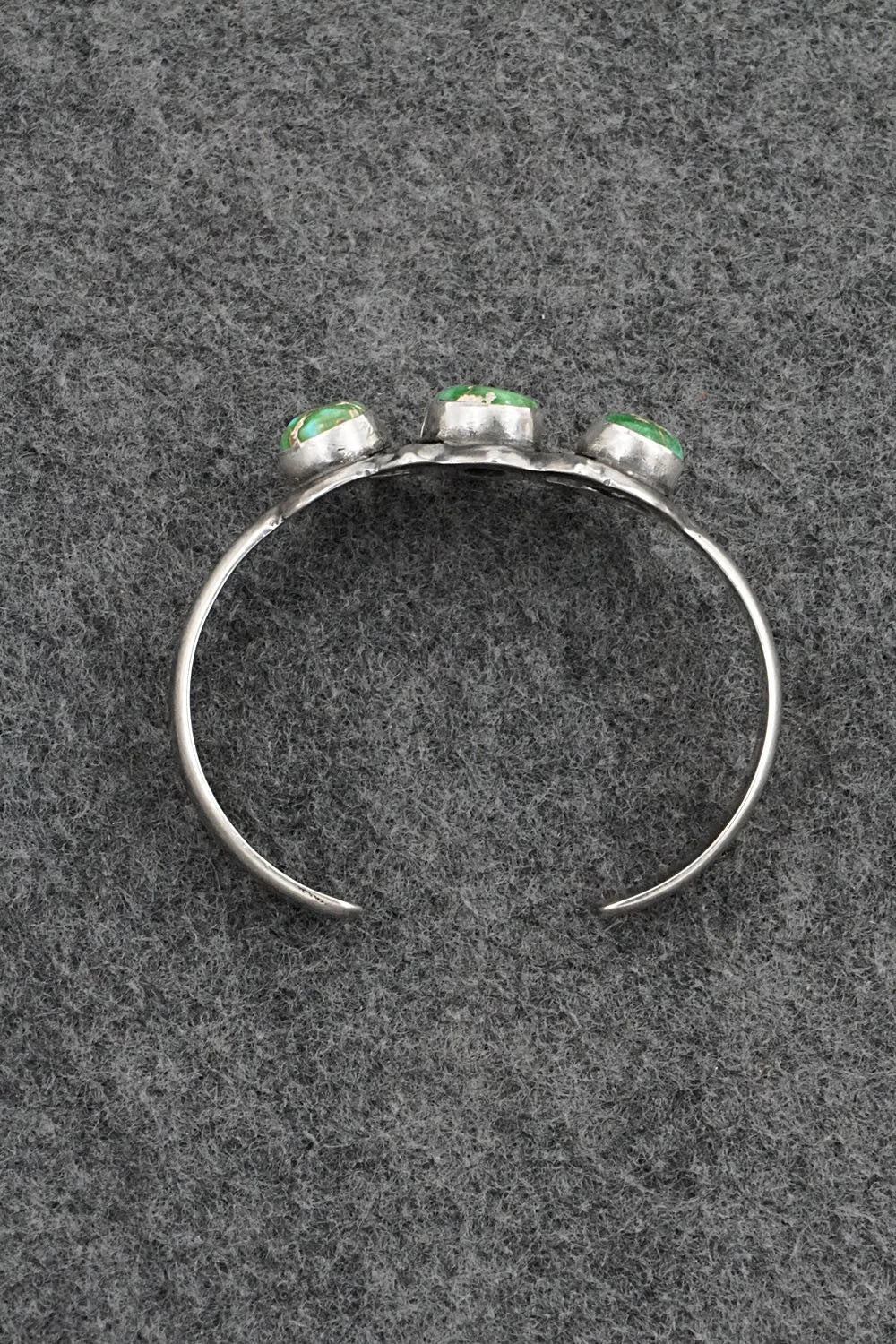 Turquoise & Sterling Silver Bracelet - Eugene Gruber