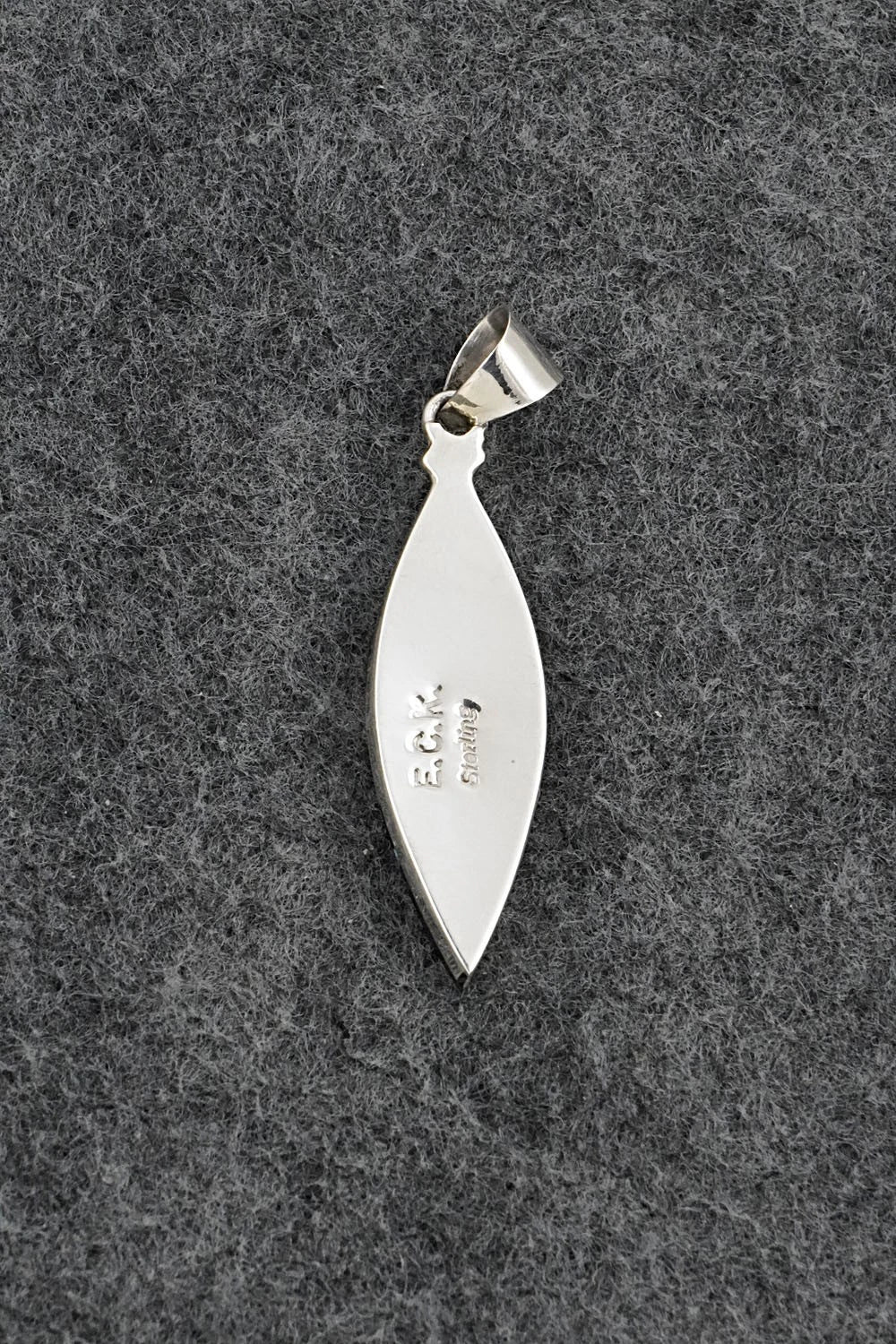 Multi-Stone & Sterling Silver Pendant - Cleo Kallestewa