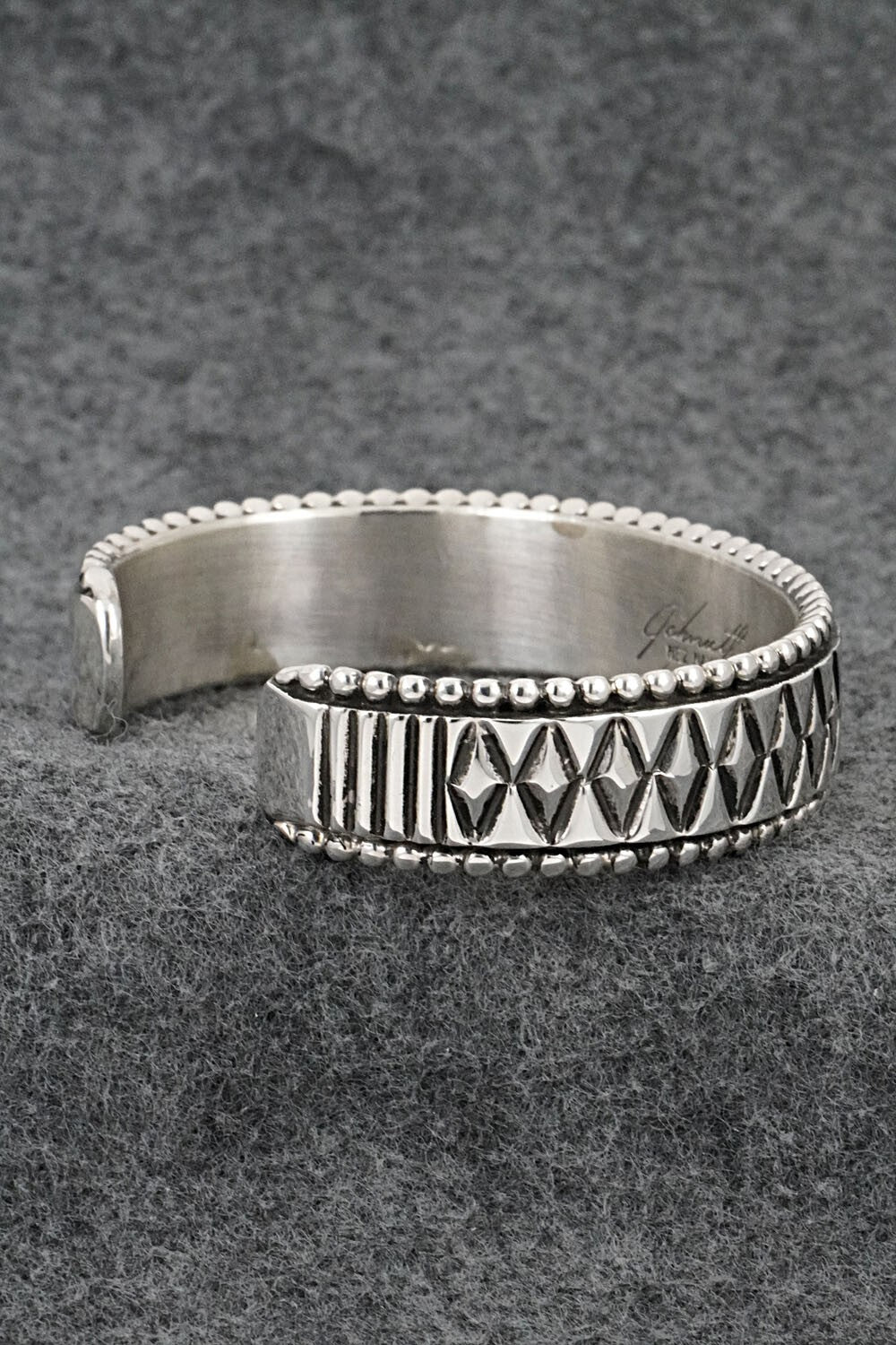 Sterling Silver Bracelet - Jonathan Nez