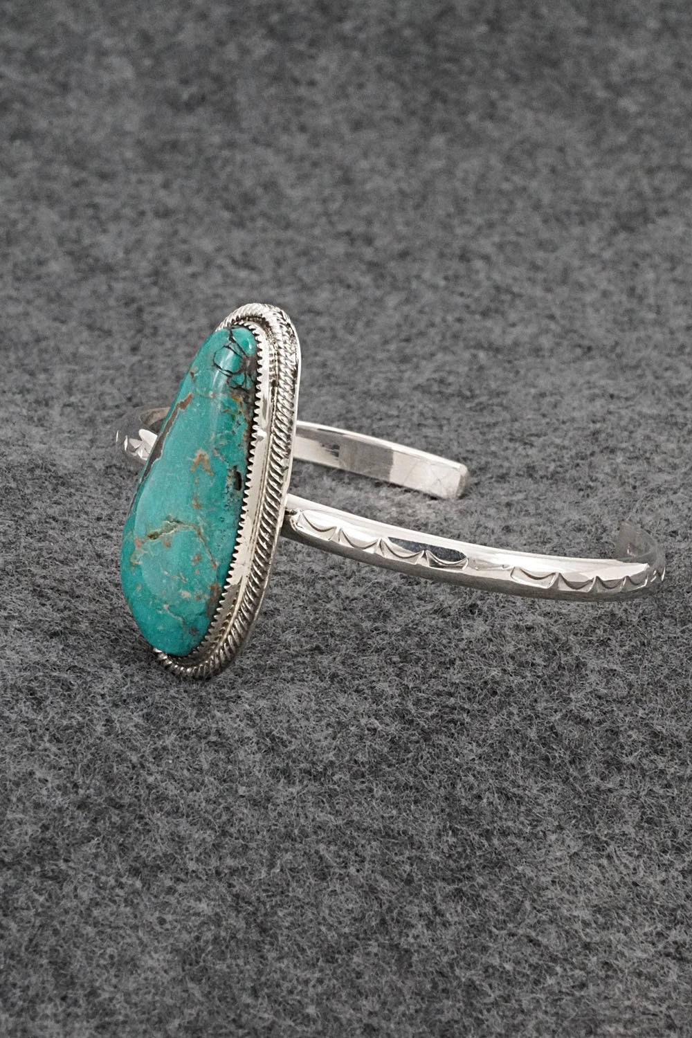 Turquoise & Sterling Silver Bracelet - Suzanna Johnson