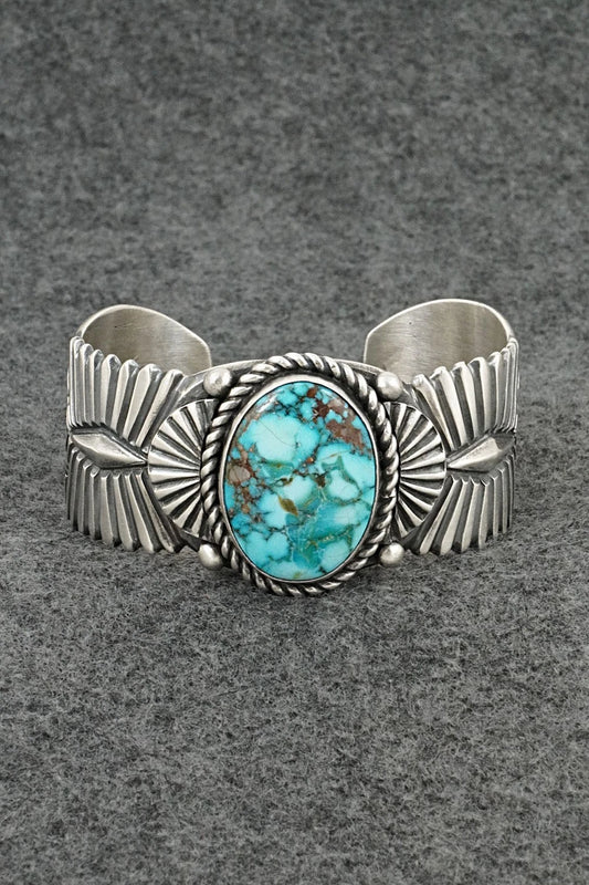 Turquoise & Sterling Silver Bracelet - Arnold Blackgoat
