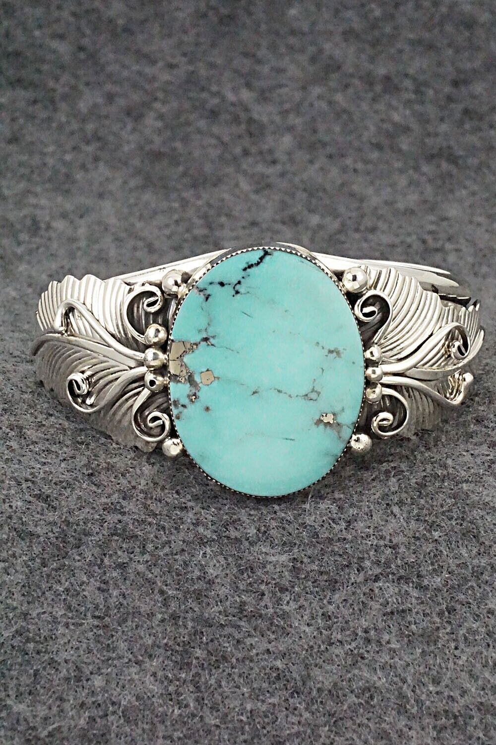 Turquoise & Sterling Silver Bracelet - Gilbert Smith
