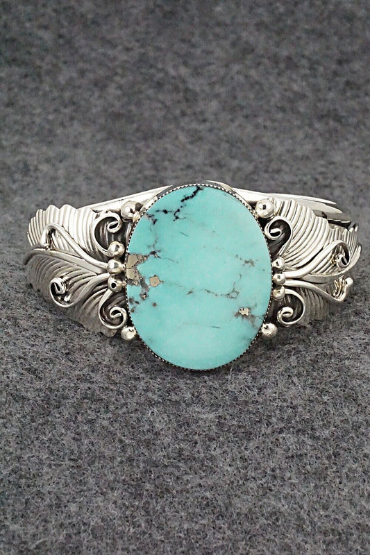 Turquoise & Sterling Silver Bracelet - Gilbert Smith