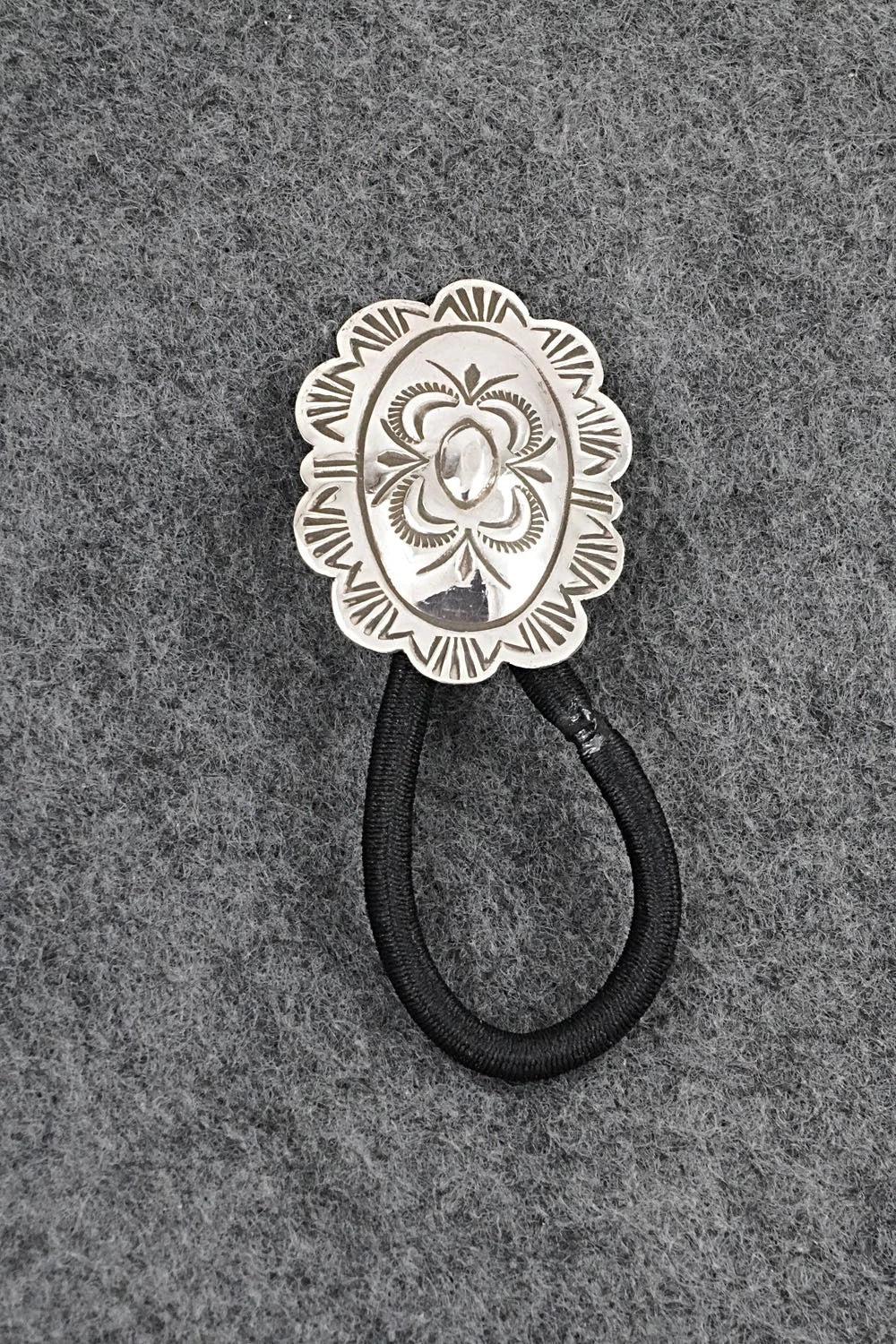 Sterling Silver Hair Tie - Bertha Begay