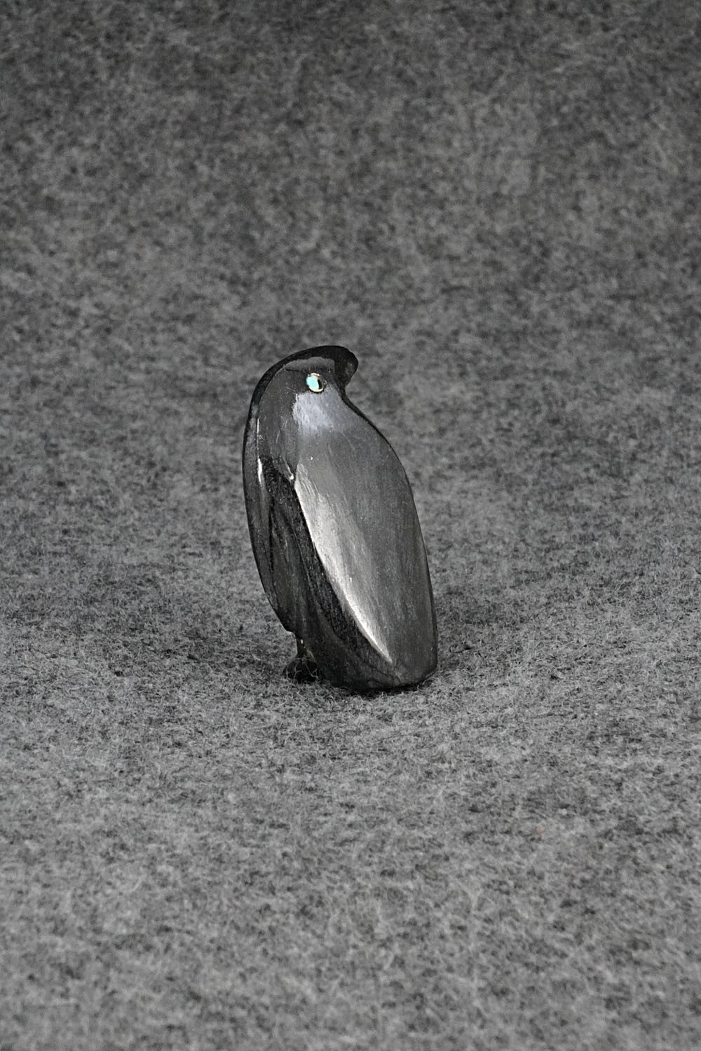 Penguin Zuni Fetish Carving - Calvert Bowannie