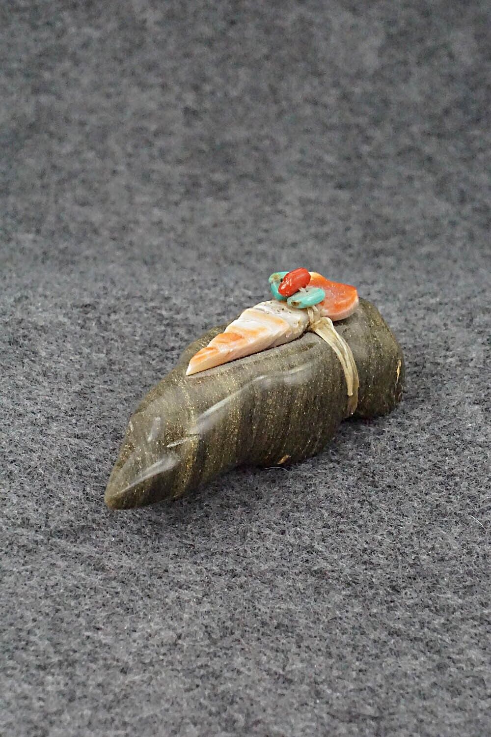 Mole Zuni Fetish Carving - Leland Boone