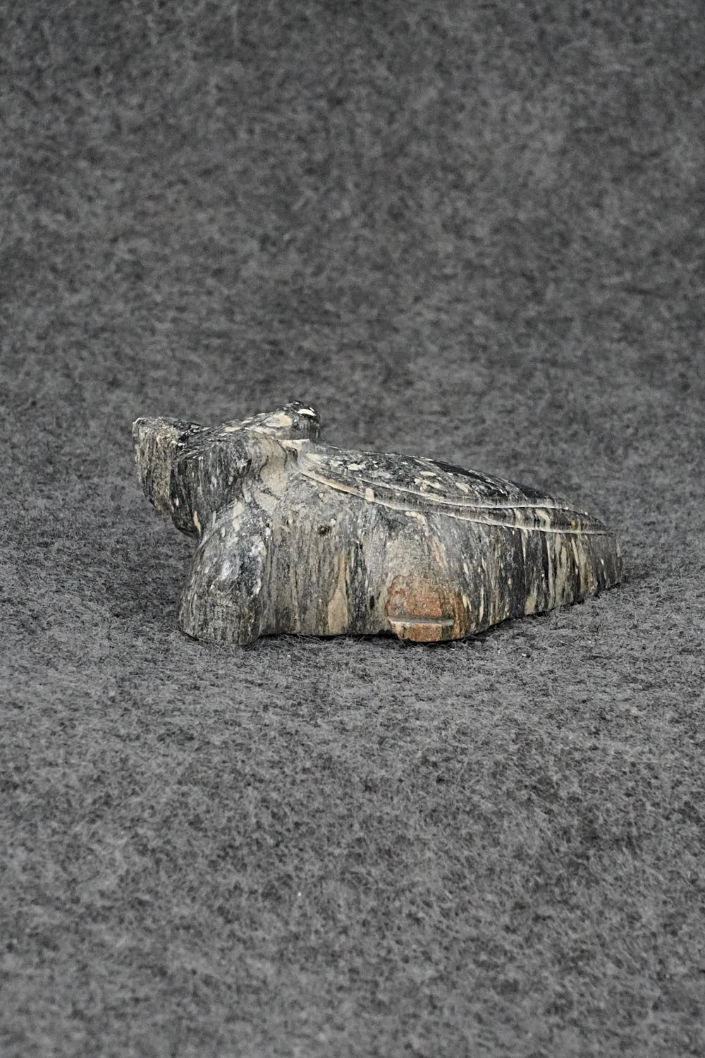Badger Zuni Fetish Carving - Gilbert Lonjose